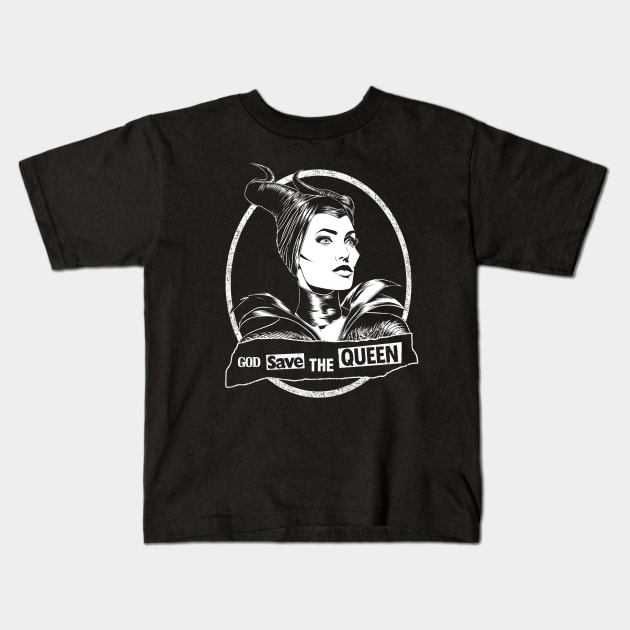 Queen of the Moors Kids T-Shirt by ddjvigo